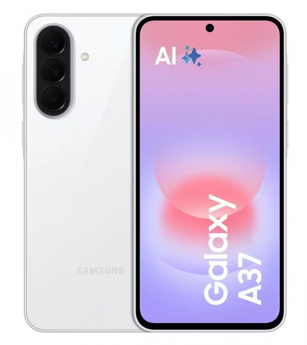 Смартфон Samsung Galaxy A37 8/256Гб, Белый (SM-A376E/A376B). Фото 1
