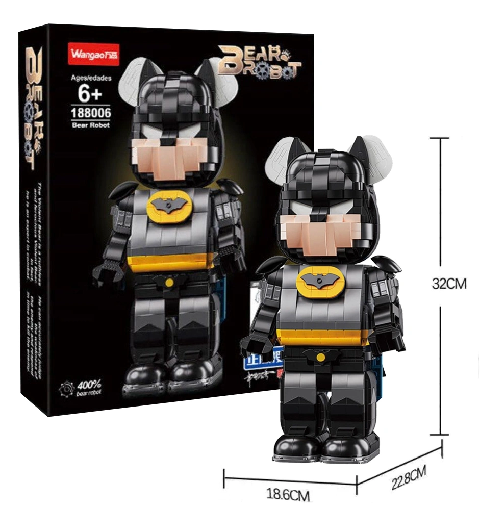 Конструктор Wangao 188006 Bat Bear Robot, 1647 деталей. Фото 1