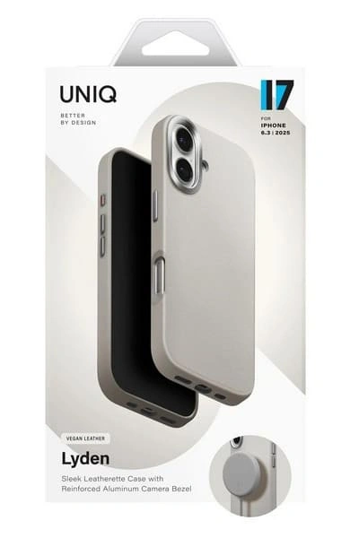 Накладка Uniq Lyden Magsafe для iPhone 17, Clay (IP6.3(2025)-LYDMCLAY). Фото 8