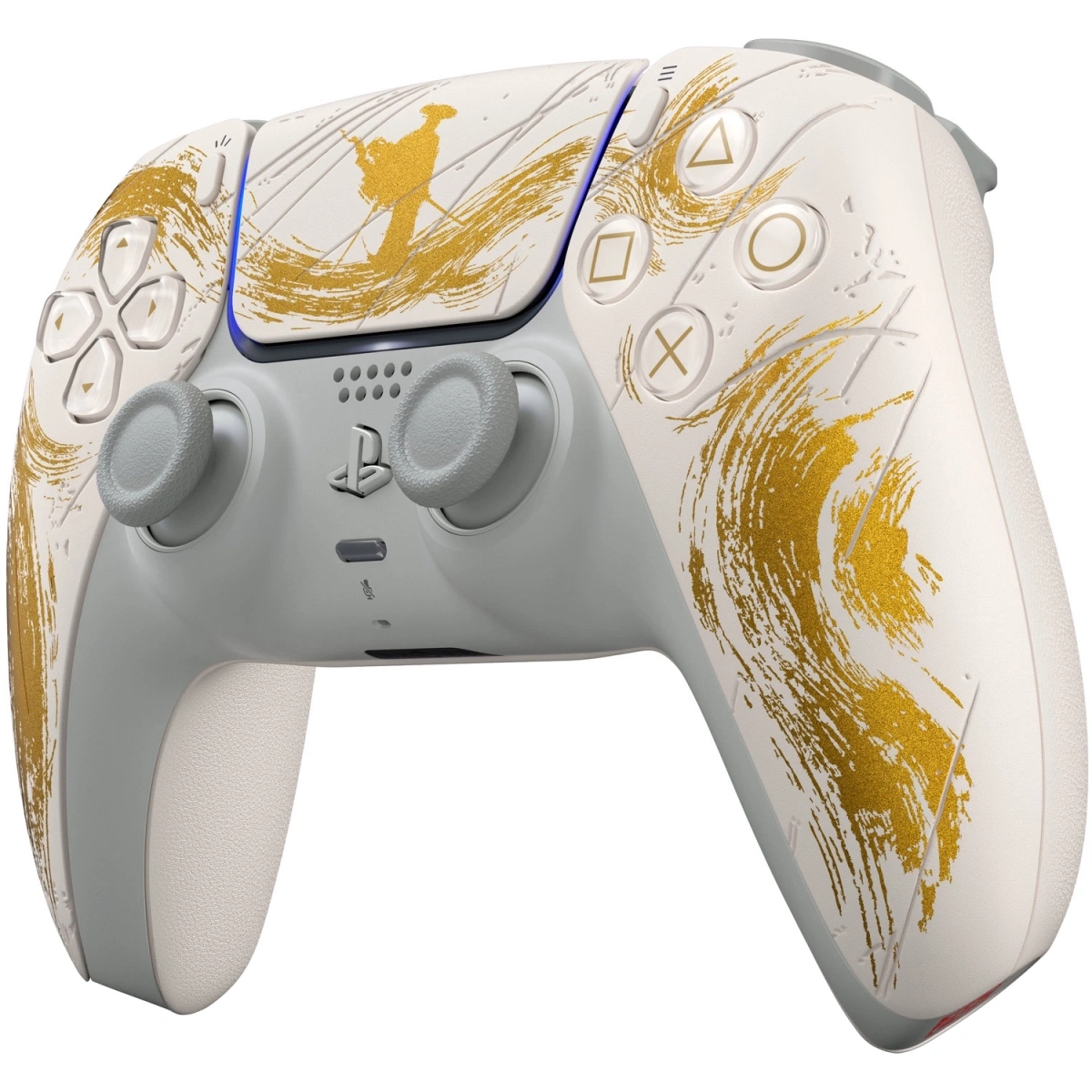 Беспроводной контроллер Sony DualSense (PS5), Ghost of Yotei Gold Limited Edition (CFI-ZCT1). Фото 3
