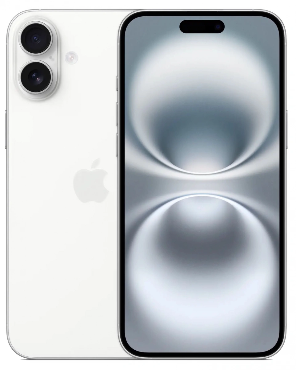 Смартфон Apple iPhone 16 Plus 128Gb White (eSIM+SIM) (Без RuStore). Фото 1