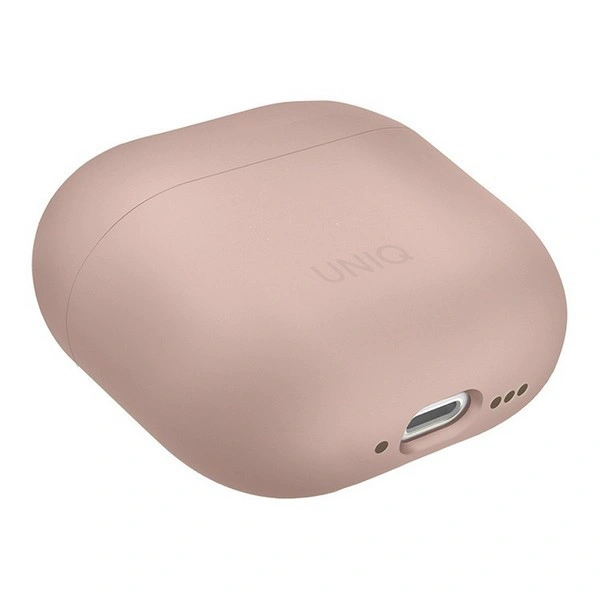 Чехол Uniq для наушников AirPods 4 LINO Liquid silicone, Pink (AIRPODS(2024)-LINOPNK). Фото 4