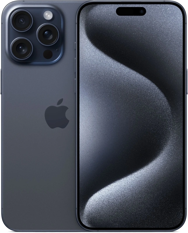 Смартфон Apple iPhone 15 Pro Max 512Гб Синий титан (eSIM+SIM) (Без RuStore). Фото 1