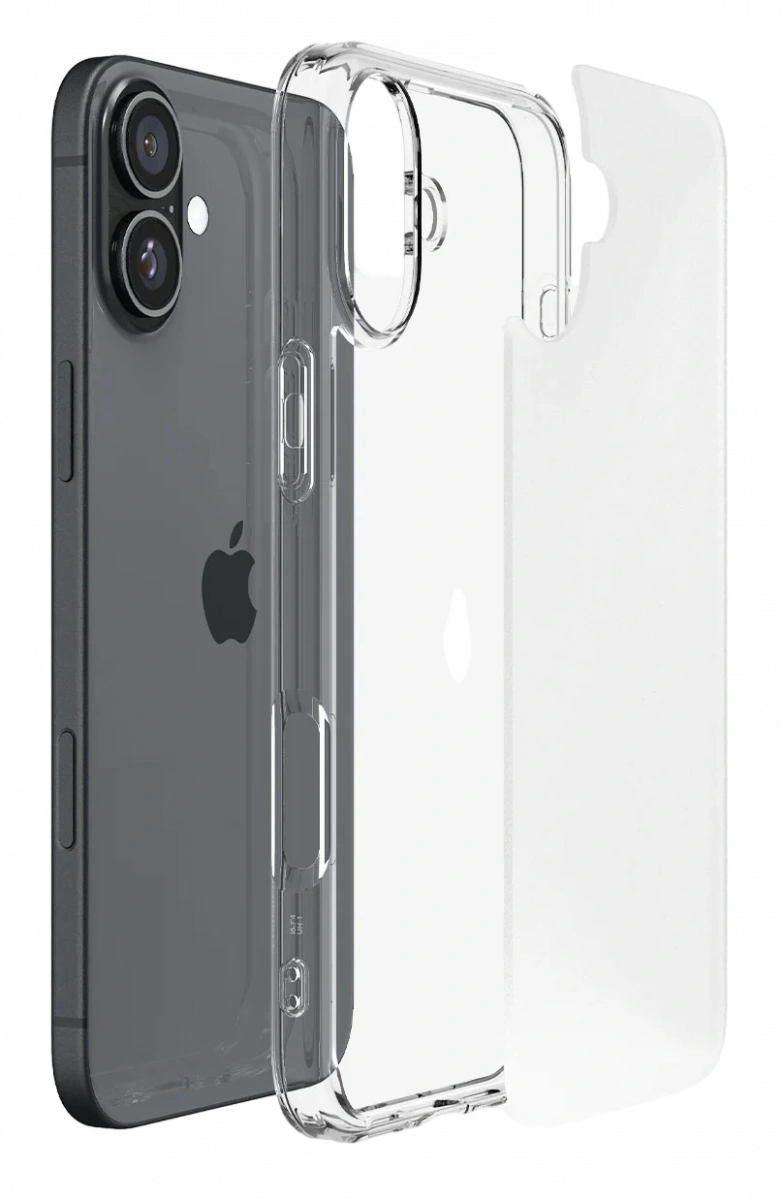 Накладка Spigen Ultra Hybrid для iPhone 16, Frost Clear (ACS08199). Фото 3