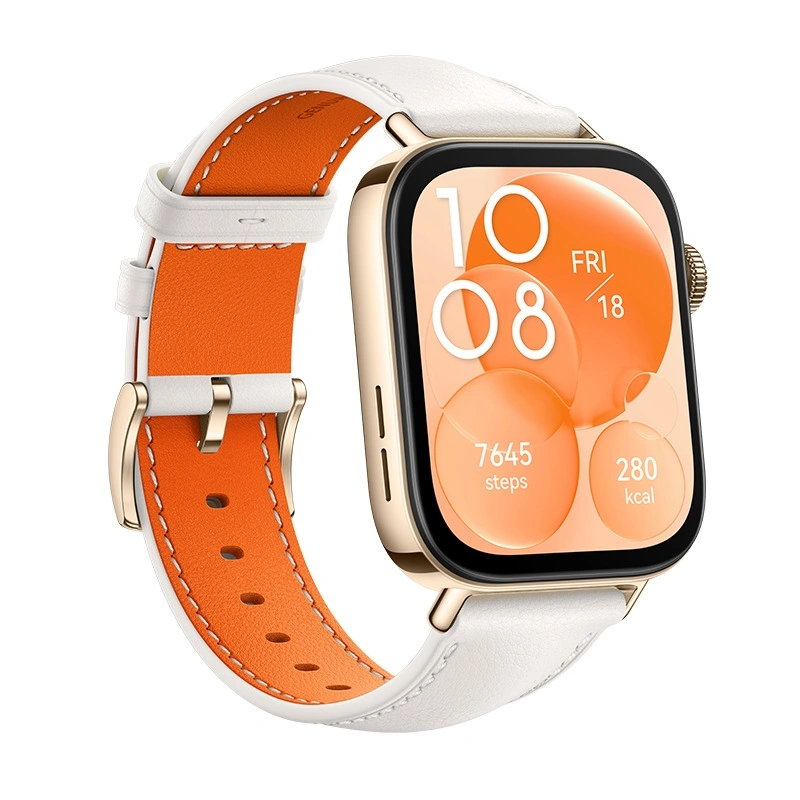 Умные часы Huawei Watch Fit 3, Белый из кожи (SLO-B19). Фото 3