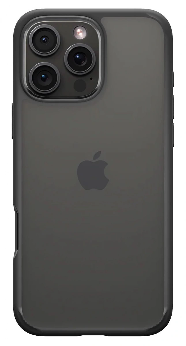 Накладка Spigen Ultra Hybrid для iPhone 16 Pro, Matte Black (ACS08125). Фото 2