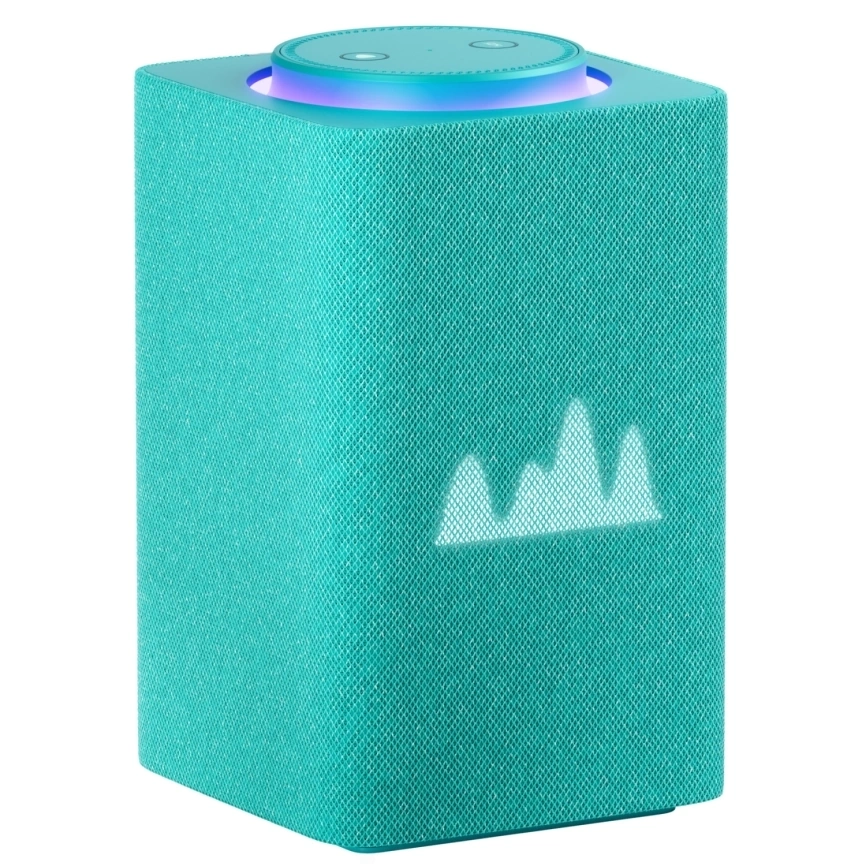 Умная колонка Яндекс.Станция MAX с Zigbee, Бирюзовый (YNDX-00053TRQ). Фото 1