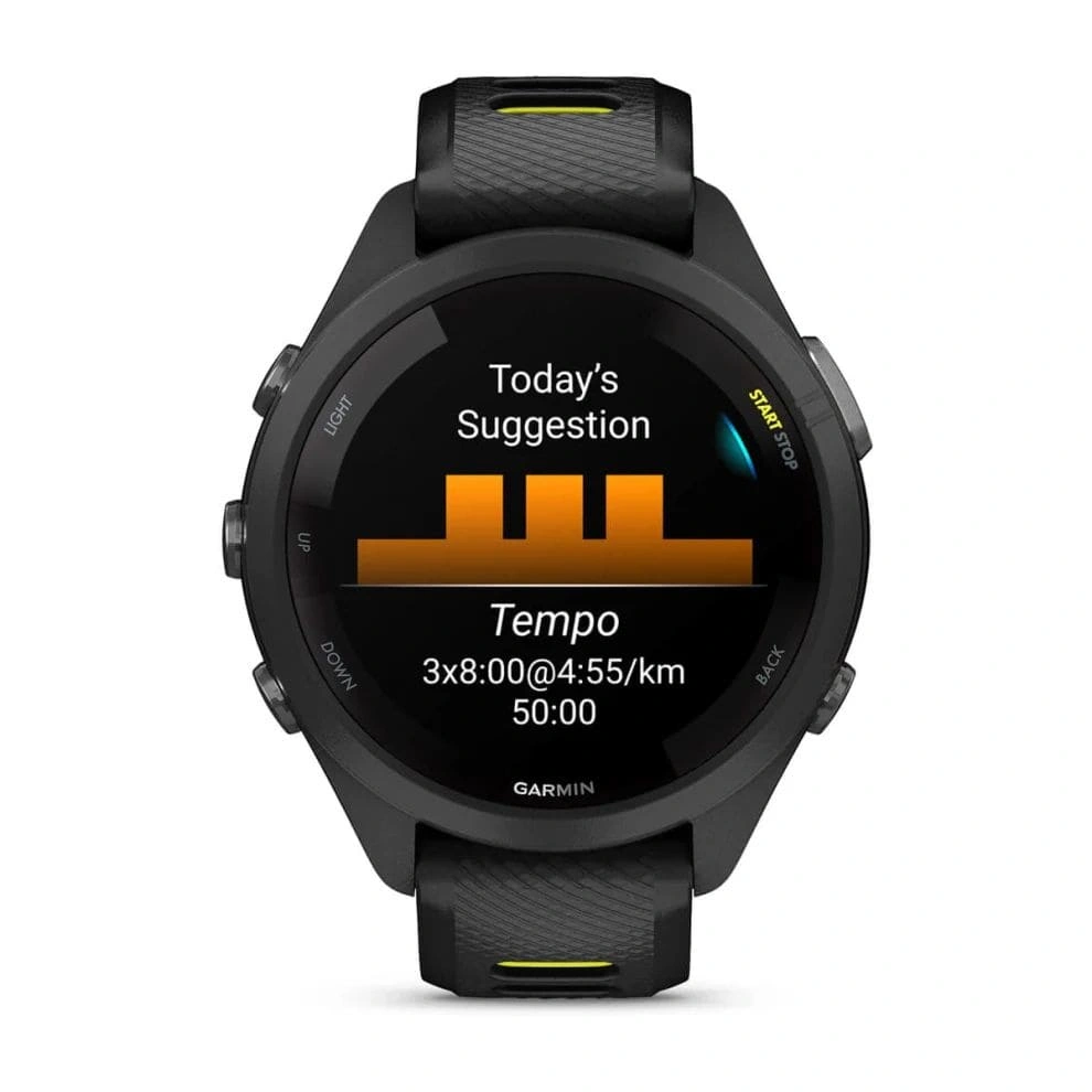 Умные часы Garmin Forerunner 265s Amoled Music Black. Фото 2