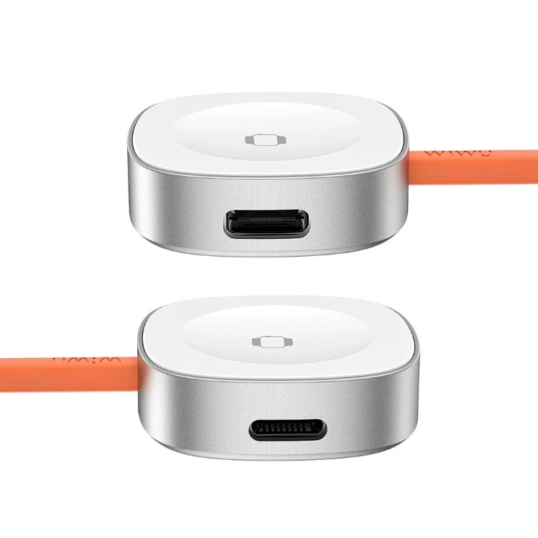 Беспроводное зарядное устройство Wiwu Coin Watch Charger для Apple Watch Wi-M23. Фото 2