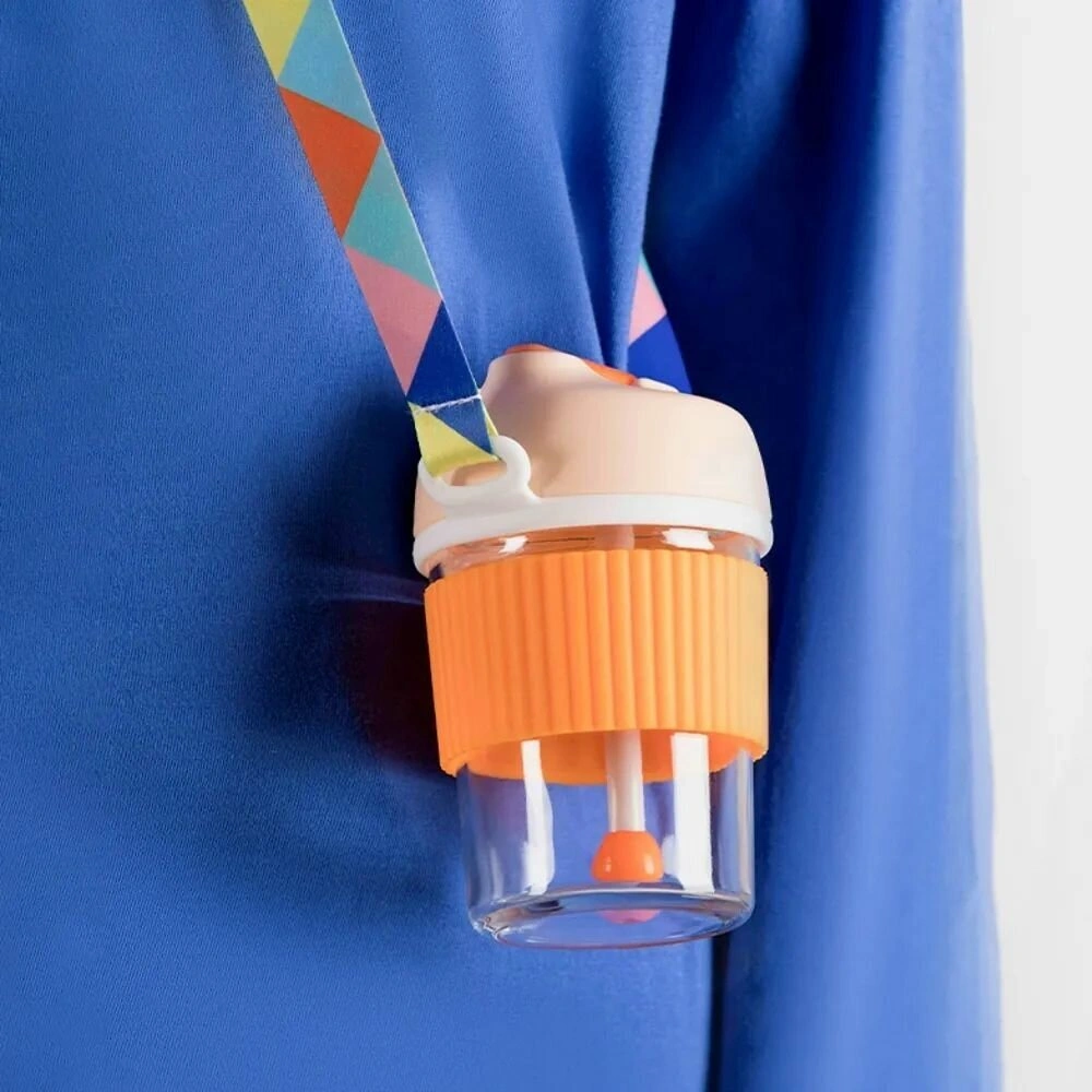 Термокружка Kiss Kiss Fish Rainbow 365ml, Dark Blue (G-U36W). Фото 2