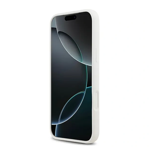 Накладка Lagerfeld для iPhone 17 Pro Max Liquid Silicone Hearts Hard (MagSafe), White (KLHMP17XSMHBKSOH). Фото 7