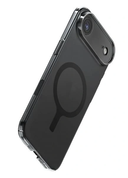 Накладка Uniq AirSuit MagSafe для iPhone Air, Glossy Smoke (IP6.6(2025)-ASMGSMK). Фото 6