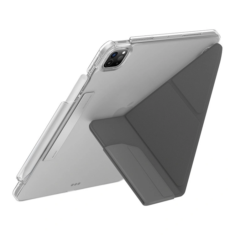 Чехол Uniq для iPad Pro 13 (2024) Camden Click, Rhino Grey (PDP13(2024)-CAMRGRY). Фото 4