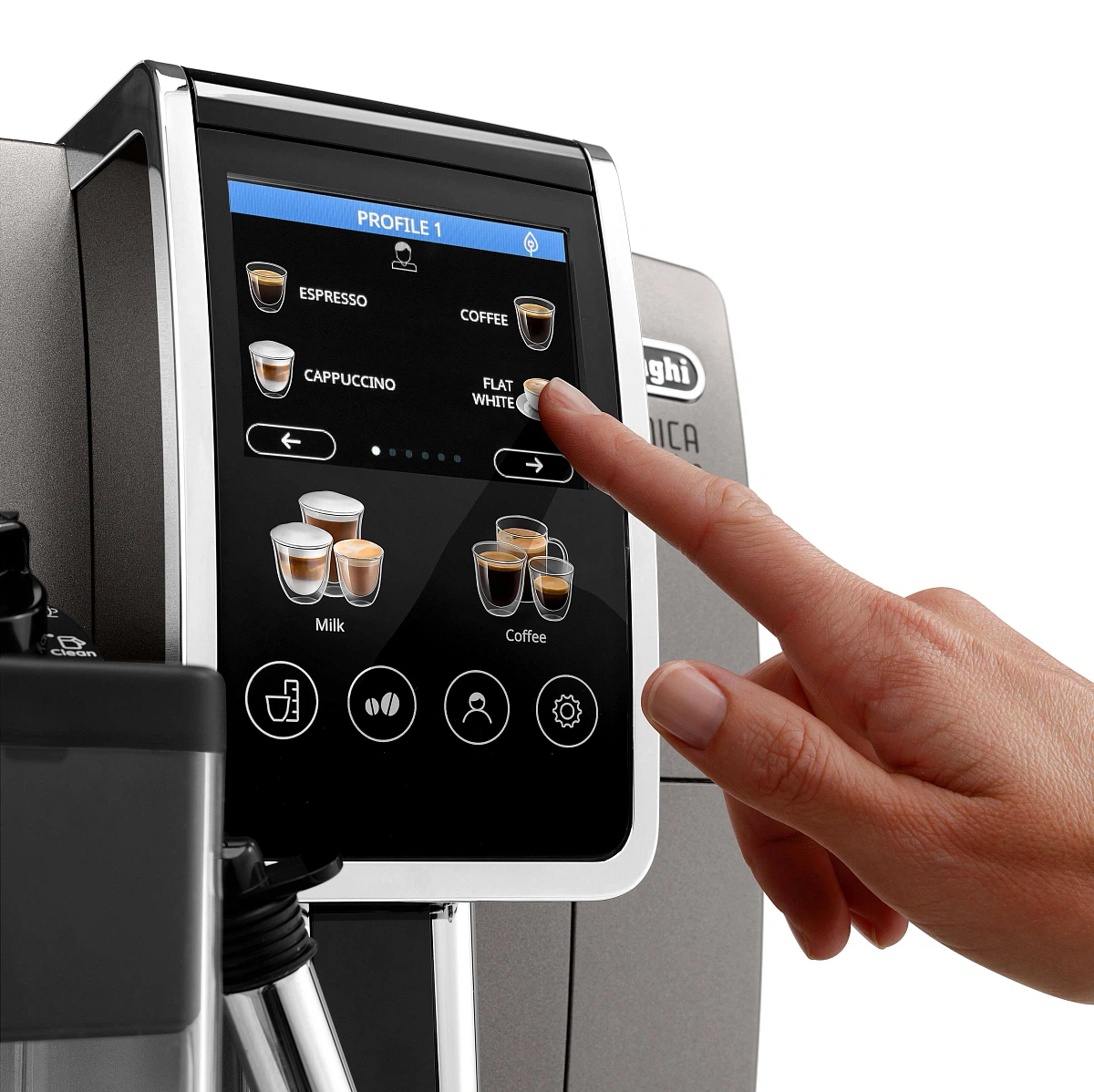 Кофемашина DeLonghi Dinamica Plus ECAM 380.95.TB. Фото 3