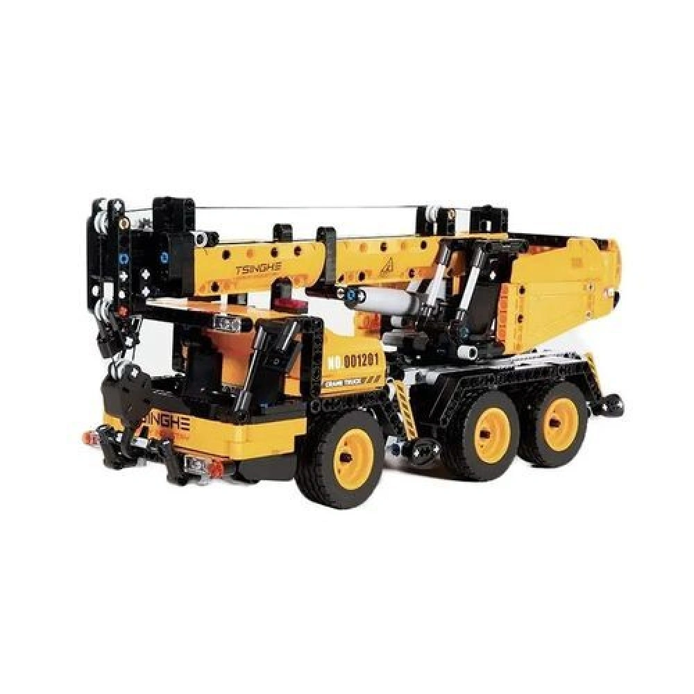 Конструктор ONEBOT Engineering Crane 716 деталей, Yellow (OBGCD56AIQI). Фото 2