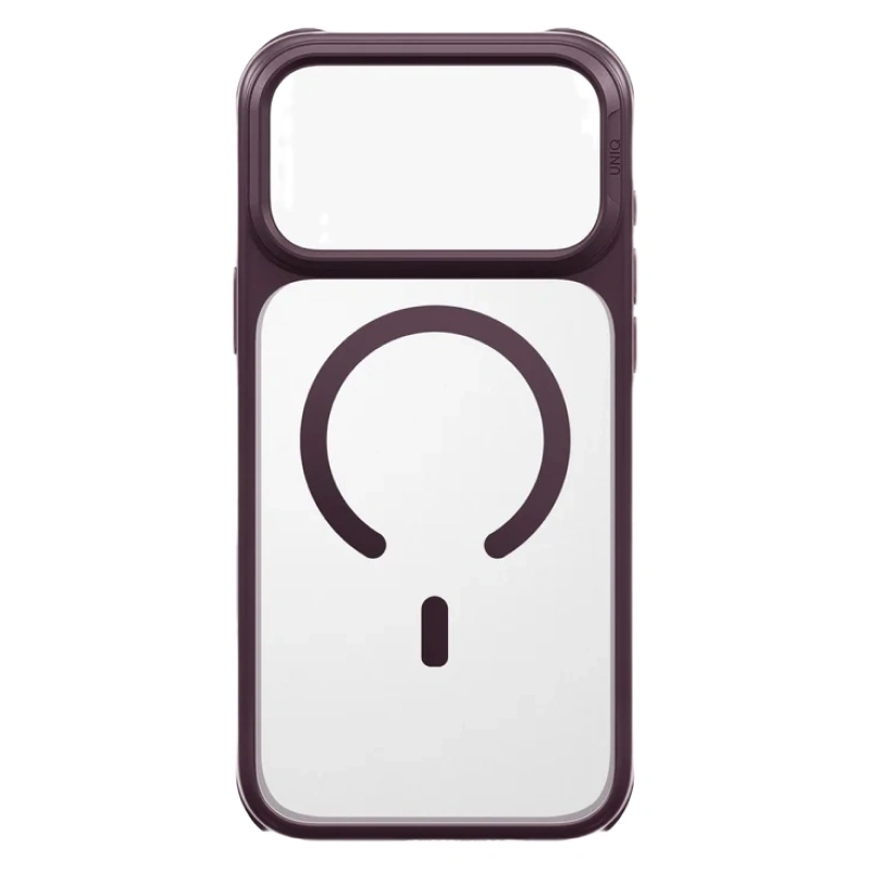 Накладка Uniq для iPhone 18 Pro Max / iPhone 17 Pro Max Veren Frosted Shield Case (MagSafe), Smoky Frost (IP6.9P(2026)-VERNAFMSFST). Фото 4