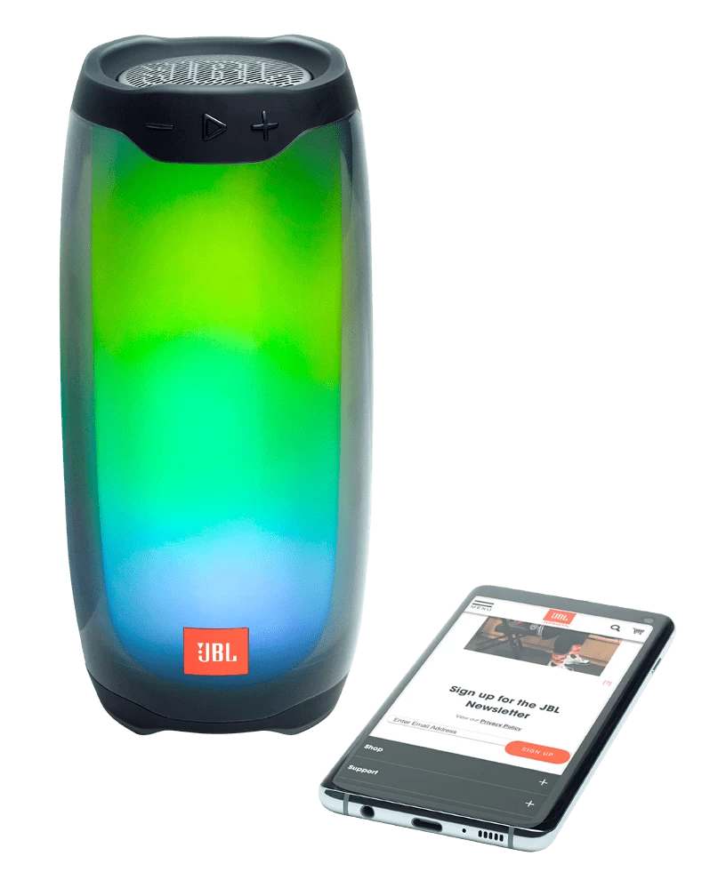 Беспроводная акустика JBL Pulse 4, Чёрная (JBLPULSE4BLK)