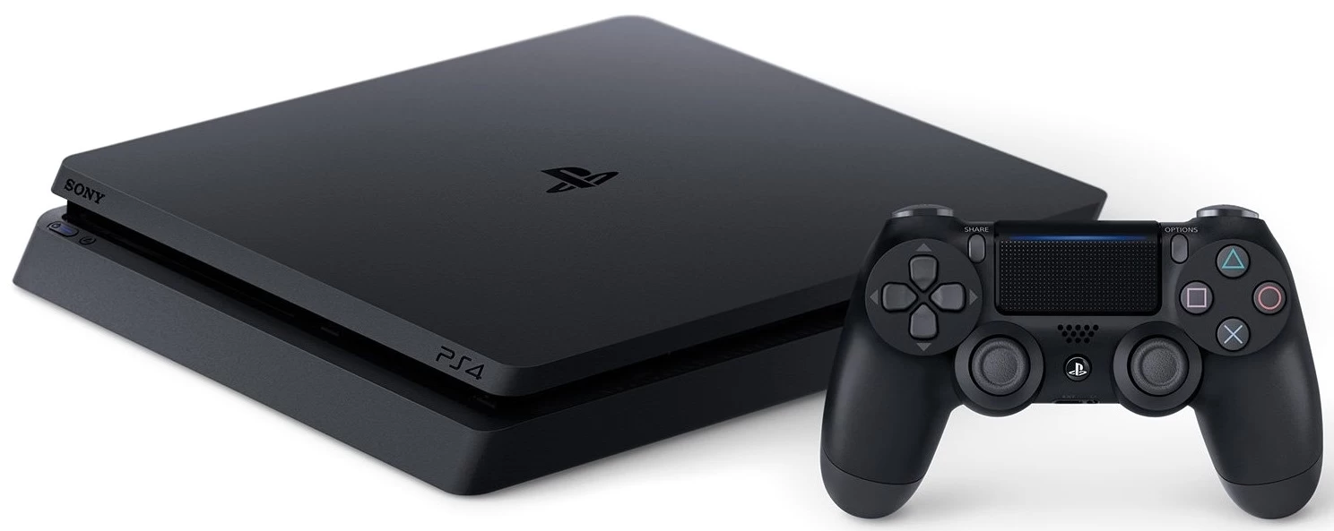 Купить черную игровую приставку Sony PlayStation 4 Slim 500GB в городе  Краснодар