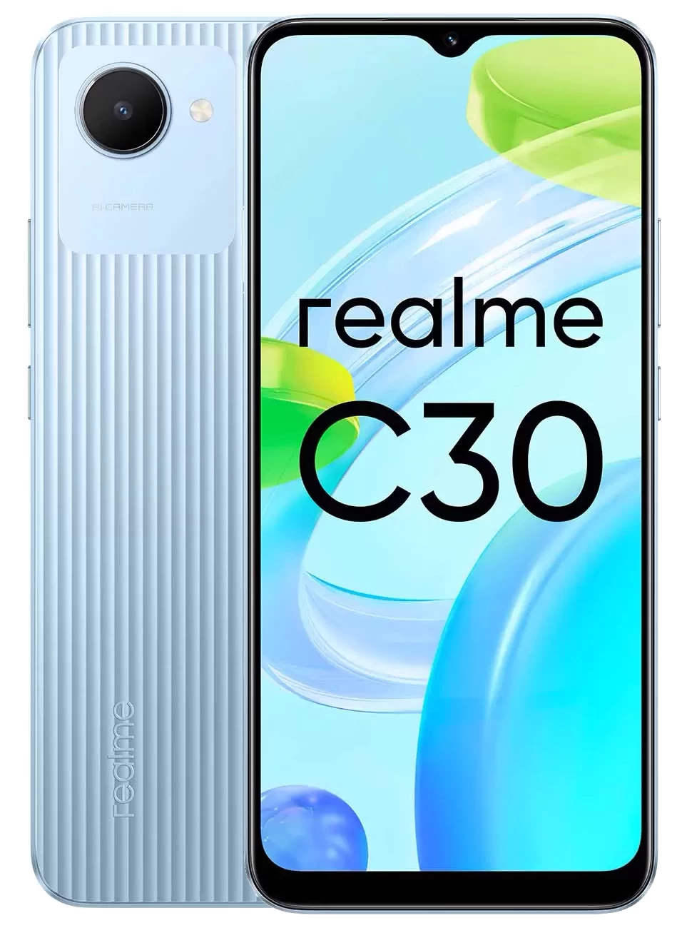 Смартфон Realme C30 4/64Gb Голубой (RMX3581)