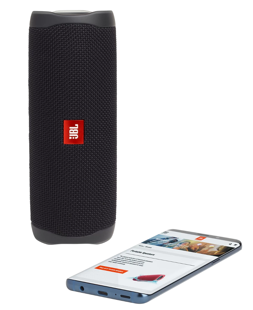 Купить черную беспроводную акустику JBL Flip 5 в городе Краснодар