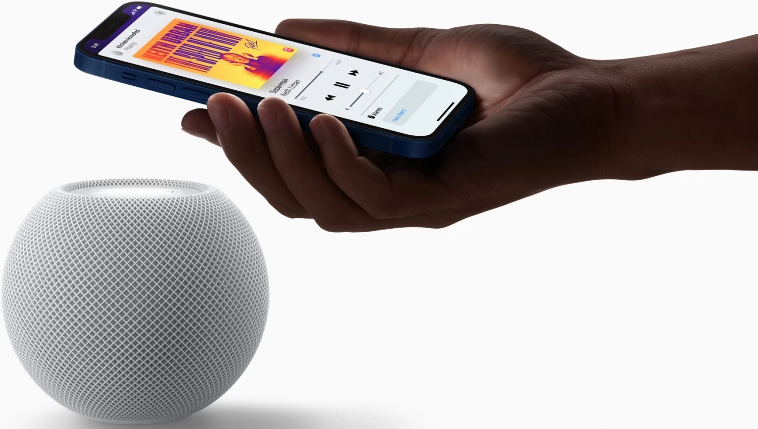 Купить белую портативную акустику Apple HomePod mini в городе Краснодар