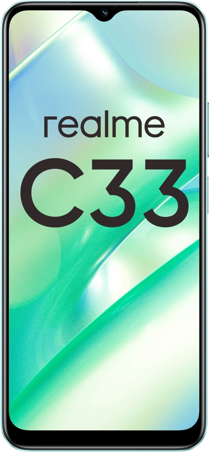 Купить Realme C33 4/128GB в цвете Aqua Blue в городе Краснодар