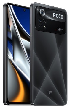 Смартфон XiaoMi Poco X4 Pro 5G 8/256Gb Laser Black Global