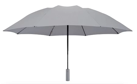 Зонт со светодиодным фонариком 90 Points Automatic Reverse Folding Umbrella, Серый (90CONTNT2008U-GYOO-OS)