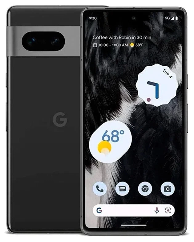 Смартфон Google Pixel 7 8/128GB, Obsidian Noir (USA)