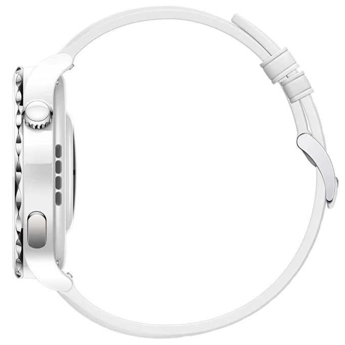 Умные часы Huawei Watch GT 3 Pro, белый/ серебристый (FRG-B19V)