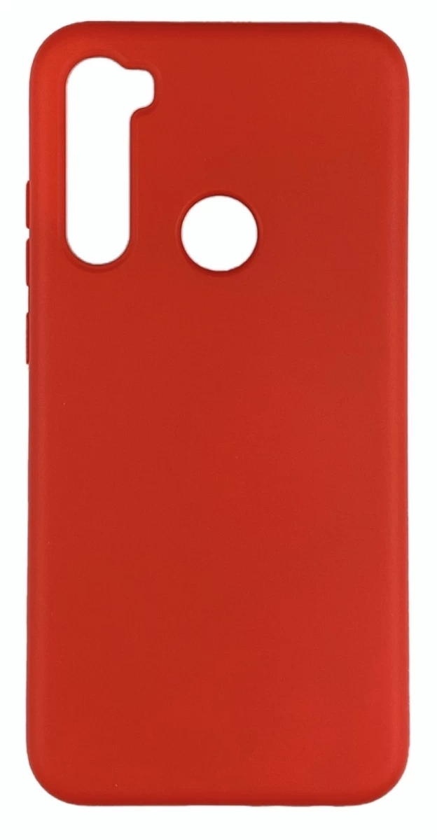 Накладка Silicone Case для Redmi Note 8, Красная