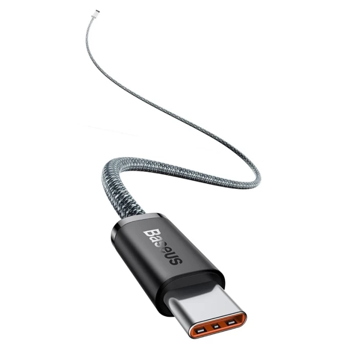 Кабель Baseus Dynamic Series Fast Charging Data Cable Type-C to Type-C 100W 1m, Серый (CALD000216)