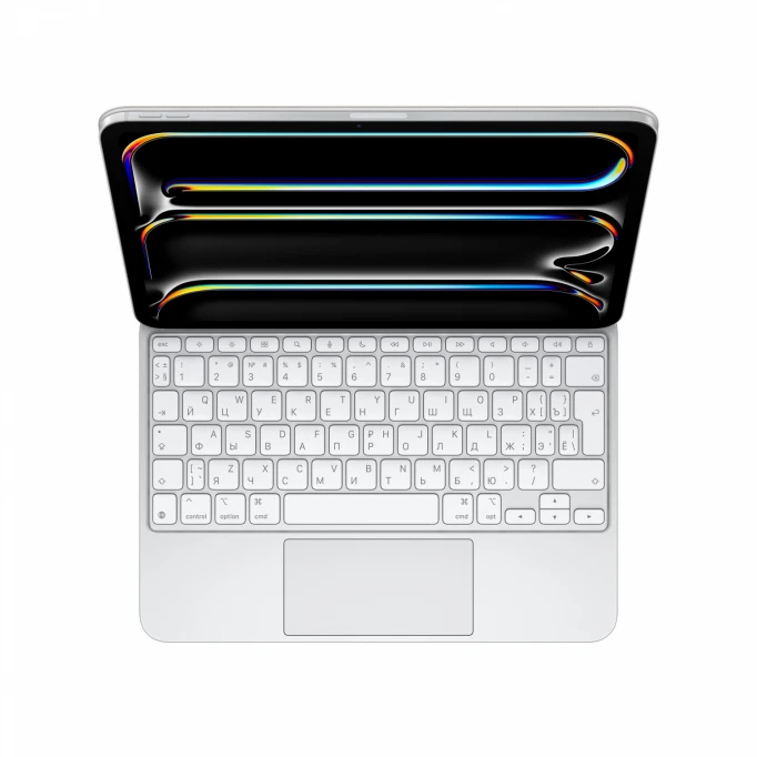 Чехол-клавиатура Apple Magic Keyboard для iPad Pro 11" M4 (2024), White (MWR03)