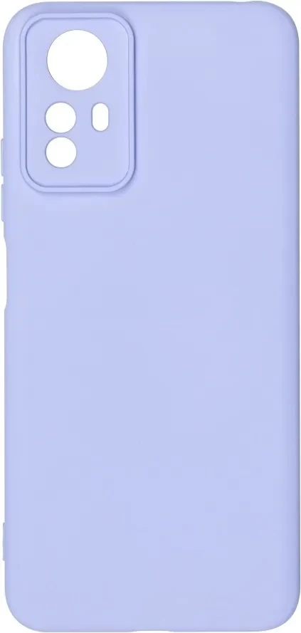 Накладка Silicone Case Logo для Redmi Note 12S 4G, Лиловая