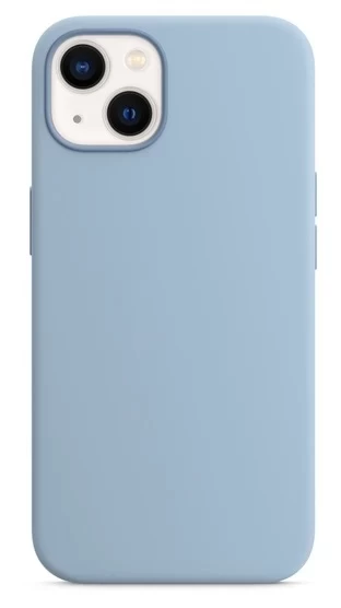 Чехол Silicone Case With MagSafe для iPhone 13, Blue Fog
