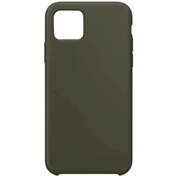Накладка Silicone Case для iPhone 13, Оливковая