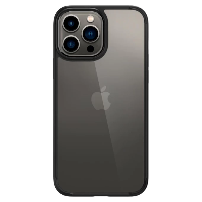 Чехол Spigen Ultra Hybrid для iPhone 13 Pro, Матовый чёрный (ACS03262)