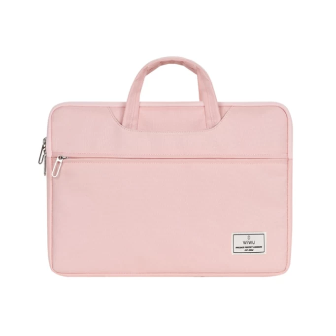 Чехол-Сумка Wiwu ViVi Handbag Laptop 15.6, Розовый