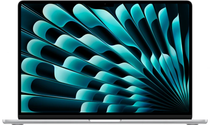 Apple MacBook Air 15" 2025 Silver (MW1G3) (M4, 10C CPU/10C GPU, 16 ГБ, 256 ГБ SSD)