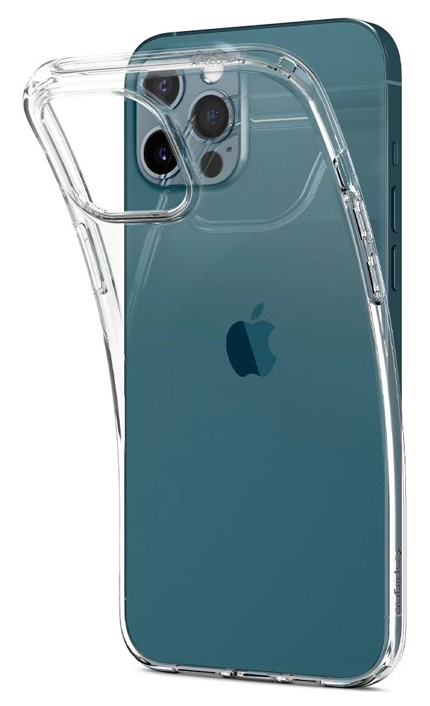 Накладка Spigen Liquid Crystal для iPhone 12 Pro Max, Кристально-прозрачная (ACS01613)