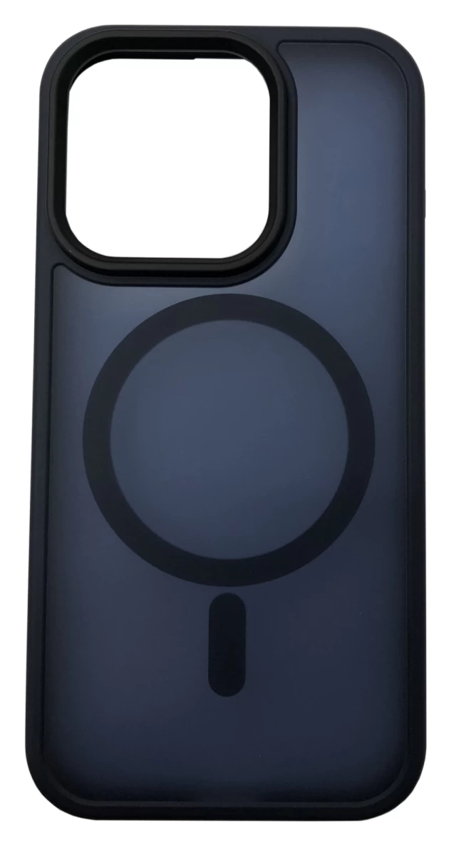 Накладка Crust MagSafe для iPhone 15 Pro Max, Синяя
