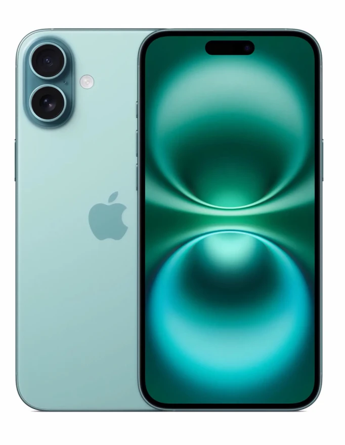 Смартфон Apple iPhone 16 256Gb Teal (eSIM+SIM)