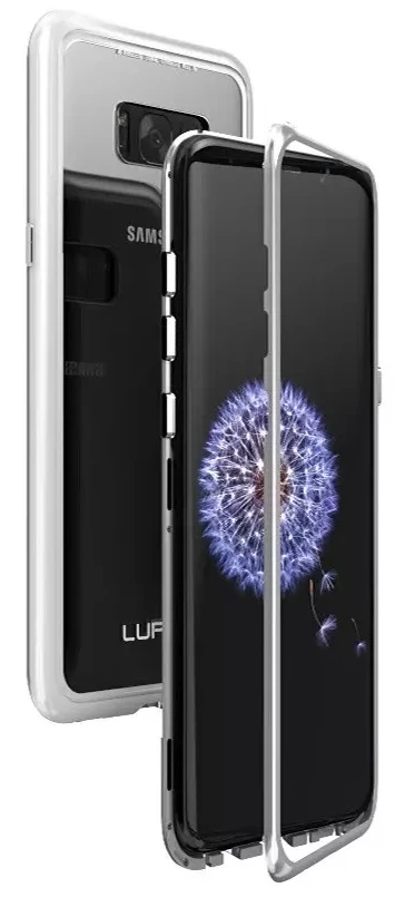 Чехол Luphie Magnetic для Samsung Galaxy S8+, Silver