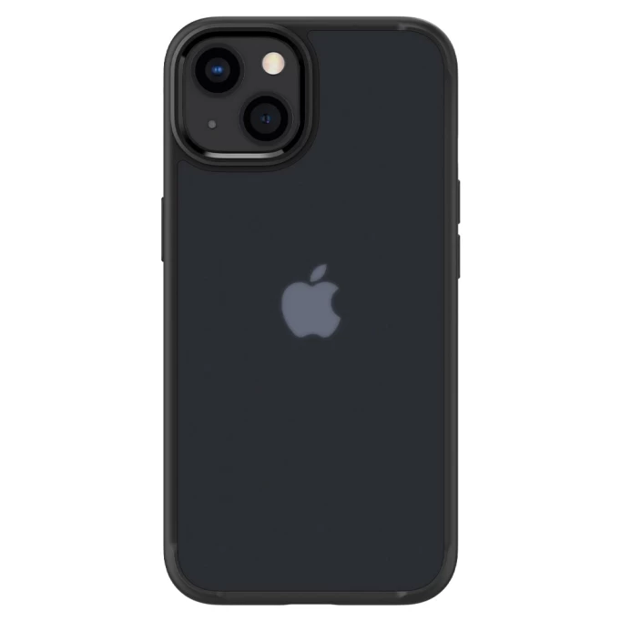 Накладка Spigen Ultra Hybrid Matte для iPhone 13, Морозный чёрный (ACS03623)