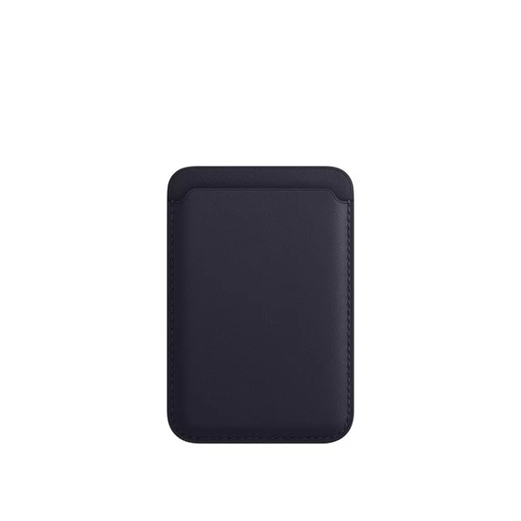 Чехол-бумажник Leather Wallet MagSafe для iPhone, Ink