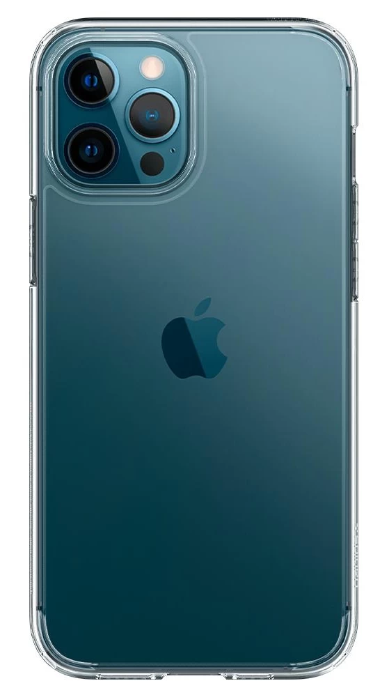 Накладка Spigen Ultra Hybrid для iPhone 12 Pro / iPhone 12, Кристально-прозрачная (ACS01702)