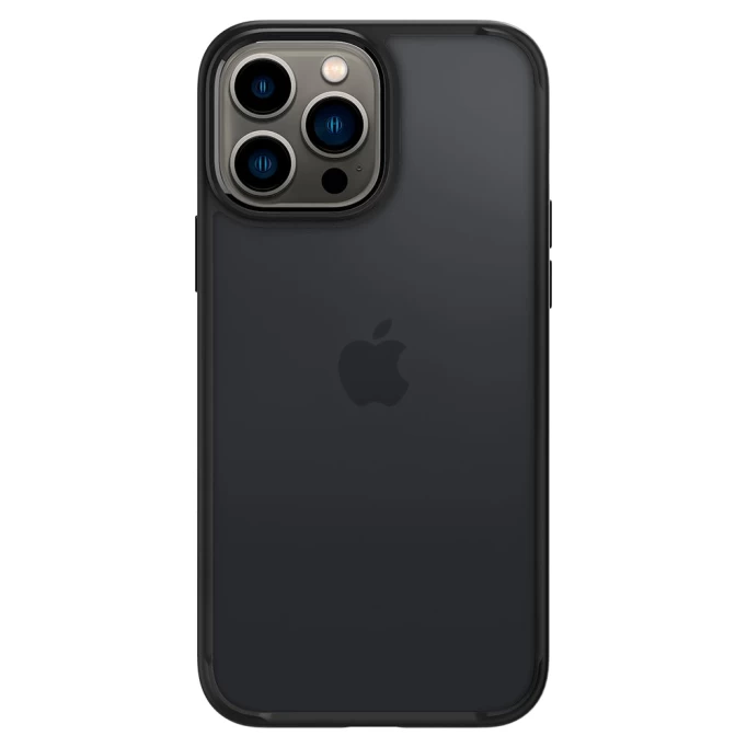 Накладка Spigen Ultra Hybrid Matte для iPhone 13 Pro Max, Морозный чёрный (ACS03619)