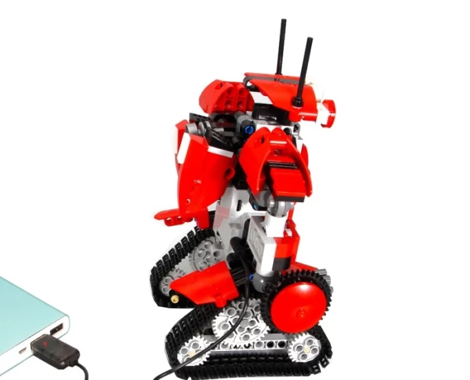 Конструктор Mould King Smart (Almubot) (13001) Робот, 390 деталей, пульт ДУ, двигатель