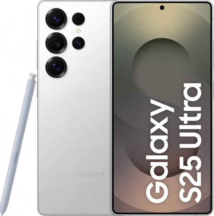 Смартфон Samsung Galaxy S25 Ultra 12/256Gb, Titanium Whitesilver (SM-S938B)