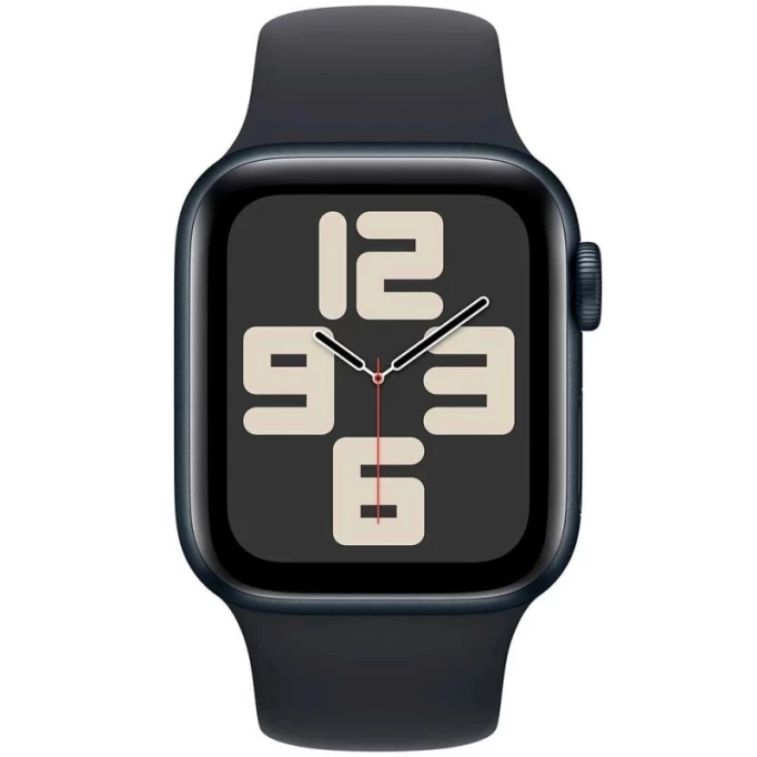 Apple Watch SE 2023 (GPS + Cellular), 40 мм, алюминий цвета "тёмная ночь", Midnight Sport Band, размер M/L (MRG93)